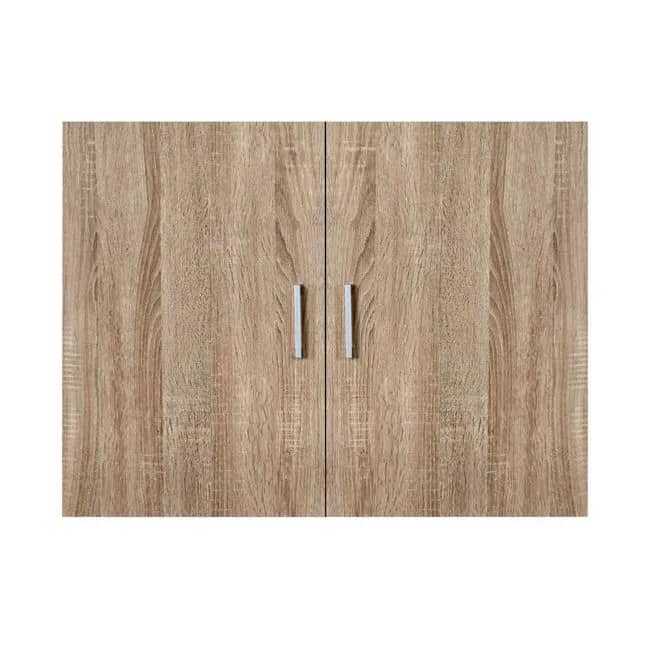 Garderobë Loft 2-Dyer HM350.02 – Melaminë Ngjyrë Sonama – 80x42x60 cm