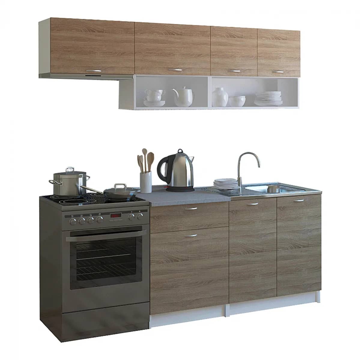 NJËSI KUZHINE MELAMINE SONAMA-WHITE HM2442