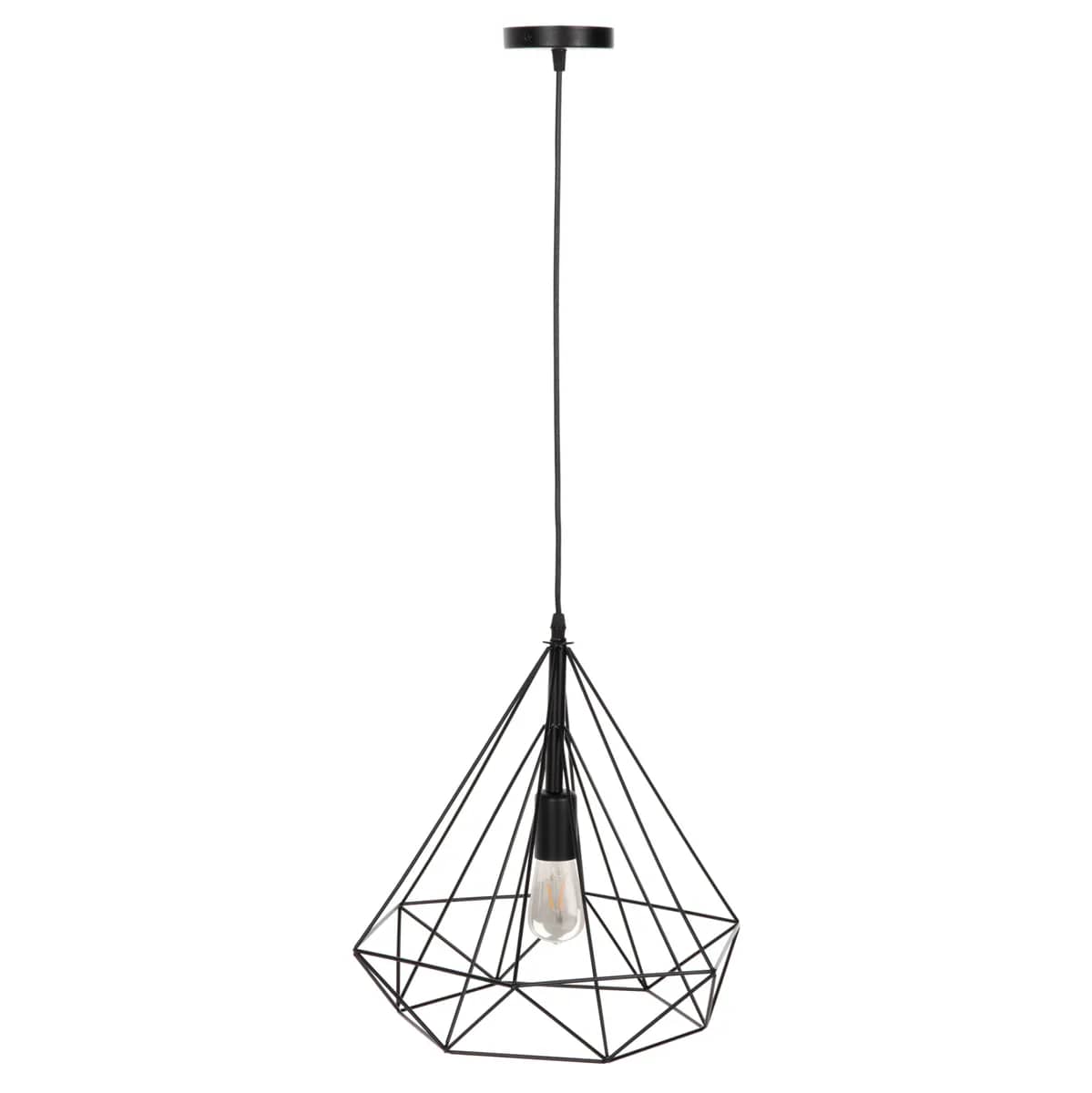 LAMPË TAVANOR HM4040 – METAL E ZEZË