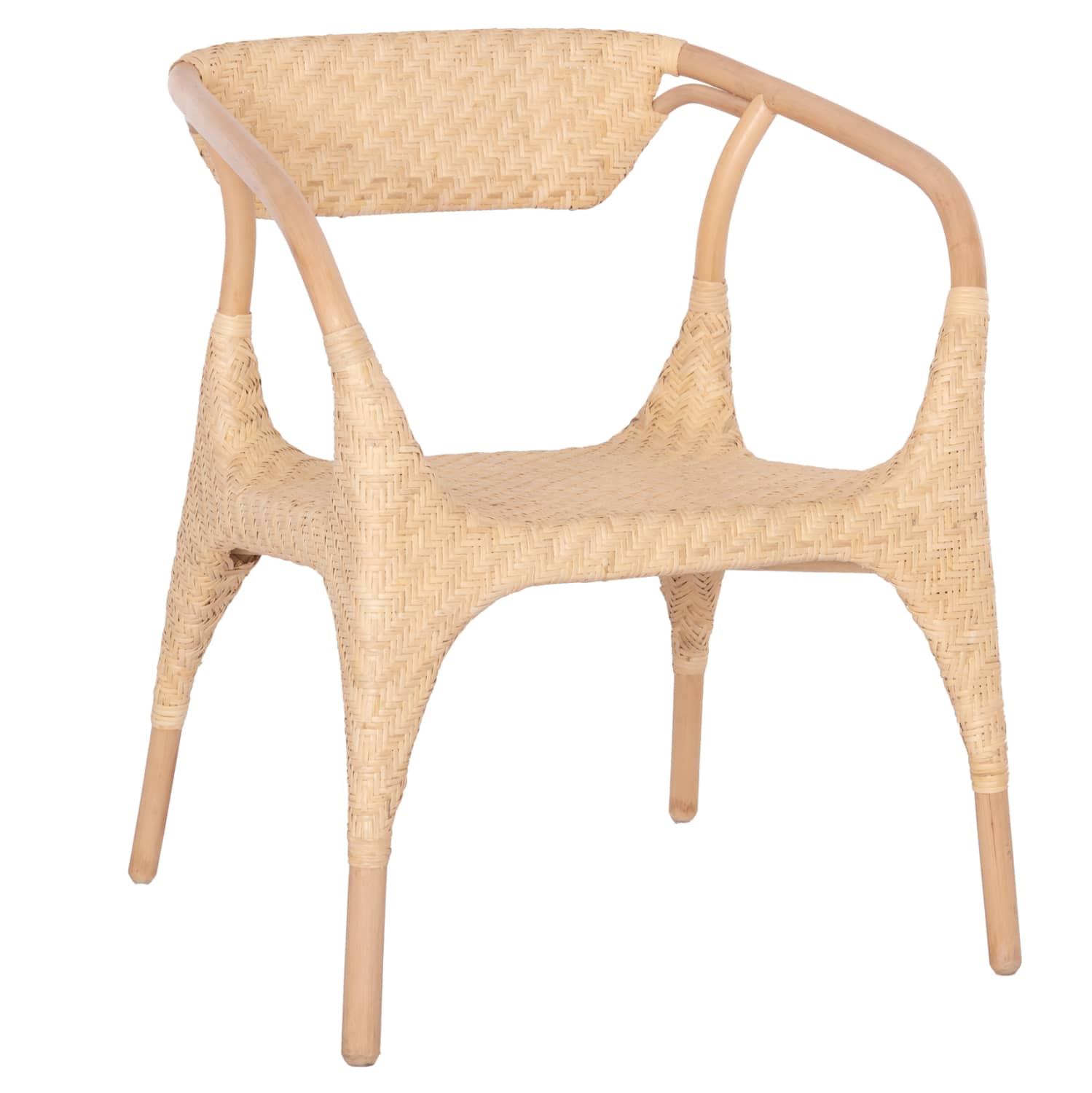 Karrige me Mbështetje GABE HM9956.01 nga Rattan Natyral 62x60x79H cm