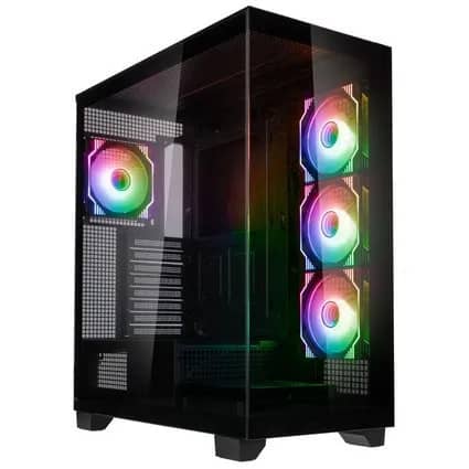 Kasa PC Kolink Unity Arena ARGB Midi Tower Showcase – Black