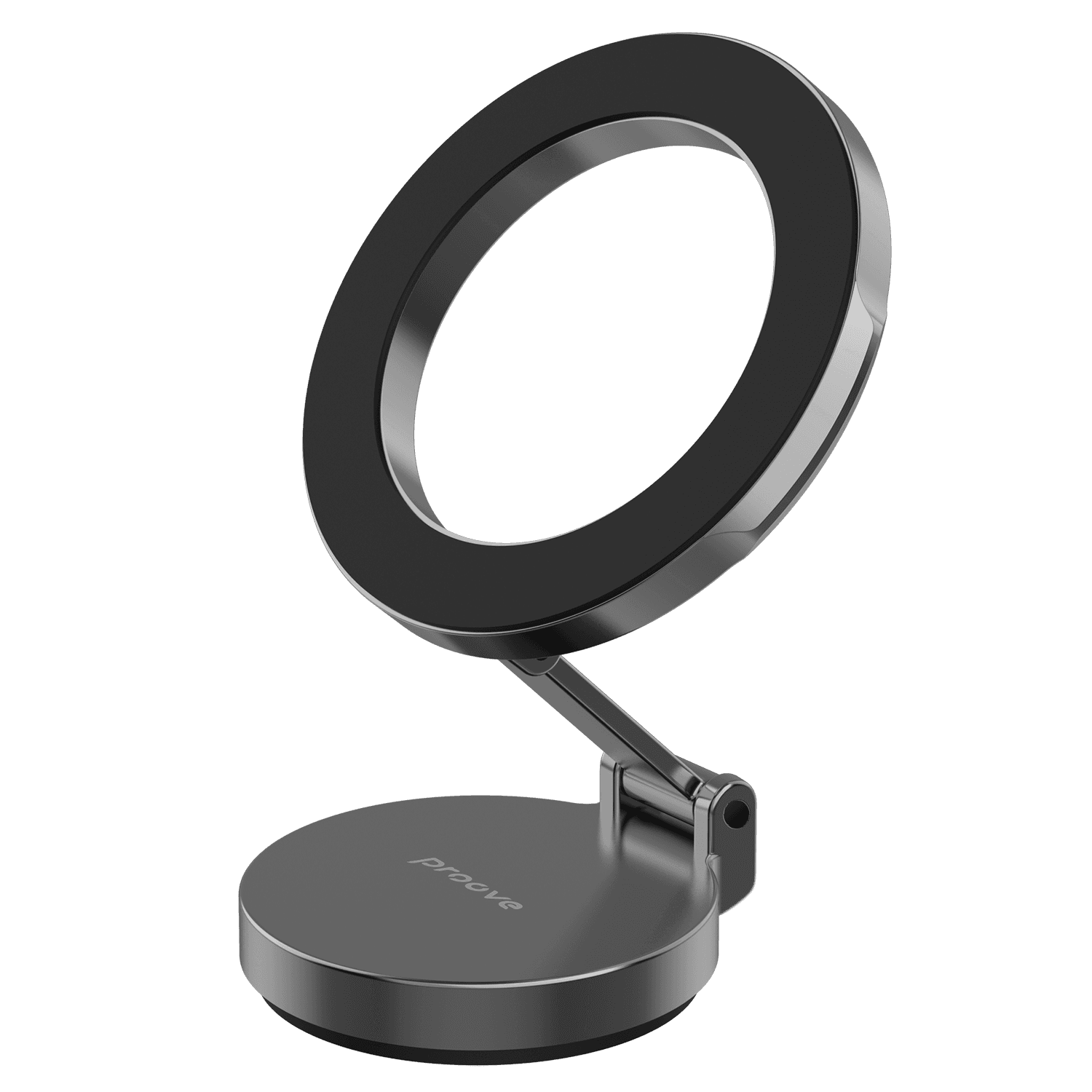 Mbajtëse magnetike për telefon Proove Hoop, ngjitëse, e zezë