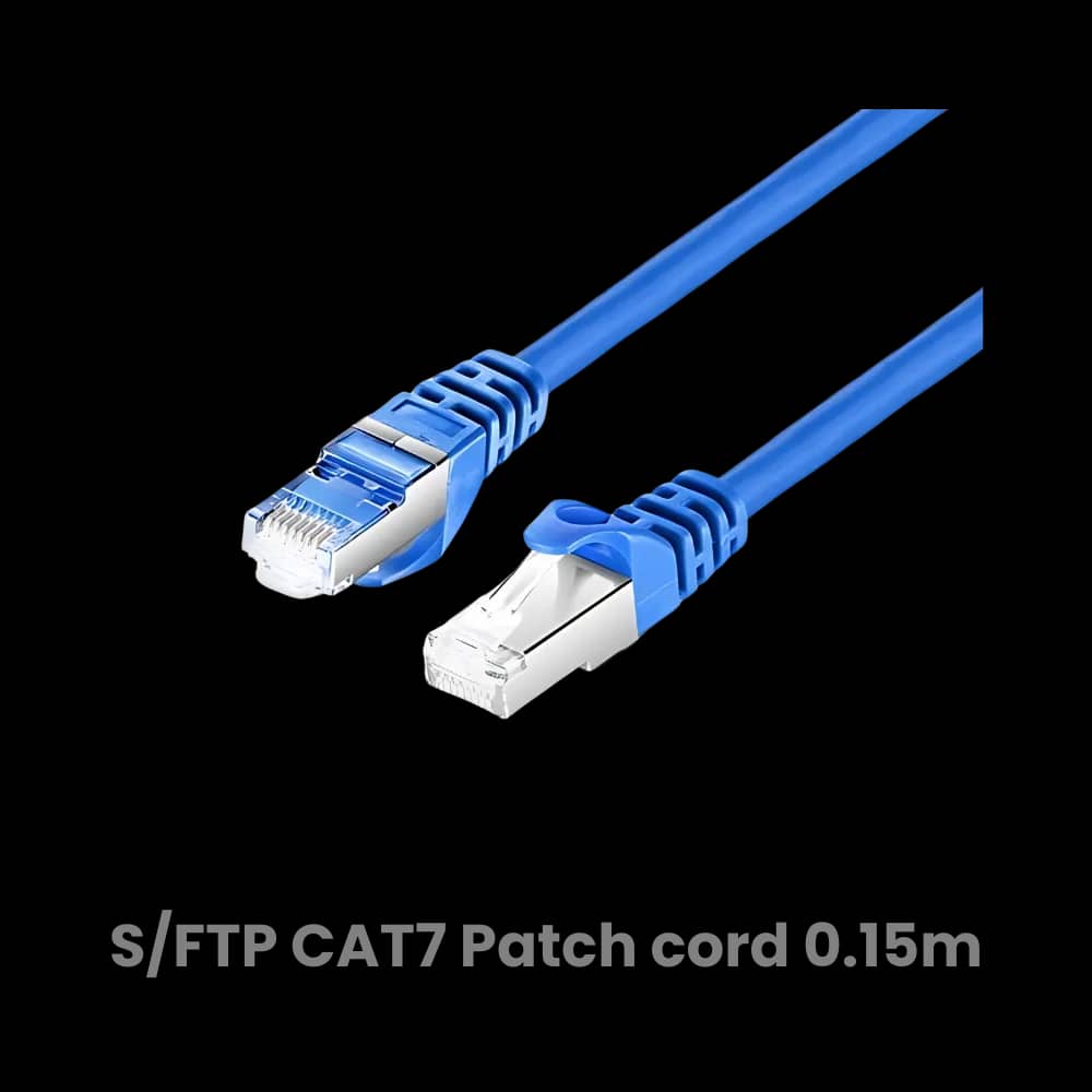 S/FTP CAT7 Patch cord 0.15m