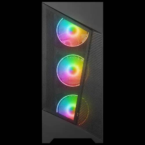 Kasa PC — Rampage Inspirer Mesh 650W 80 Black Mid‑Tower Gaming