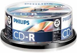 Philips CD-R 80Min 700MB 52x SP (25)