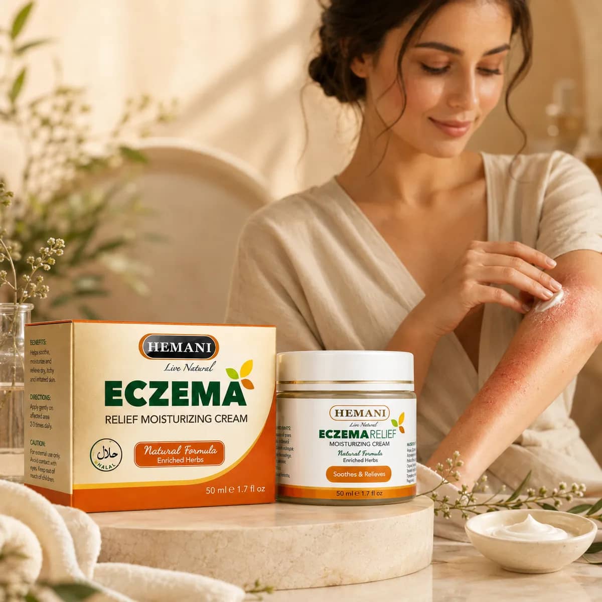 Eczema Cream – Krem kunder Ekzemes (majasilit) 50 ml