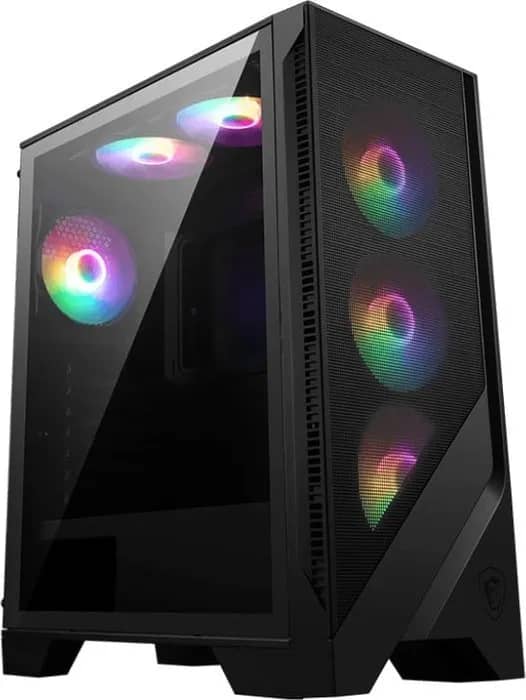 GAMING PC RED Series 009 - AMD Ryzen 5 7500X3D, 16GB DDR5, 1TB SSD NVMe, RTX 5060 Ti 8GB GDDR7
