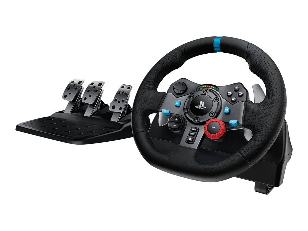 Timon dhe pedale për lojëra Logitech G G29