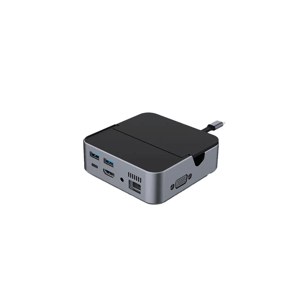 Type C Hub , 9 in 1 Vetical , #GT-HUBC-9IN1-S02