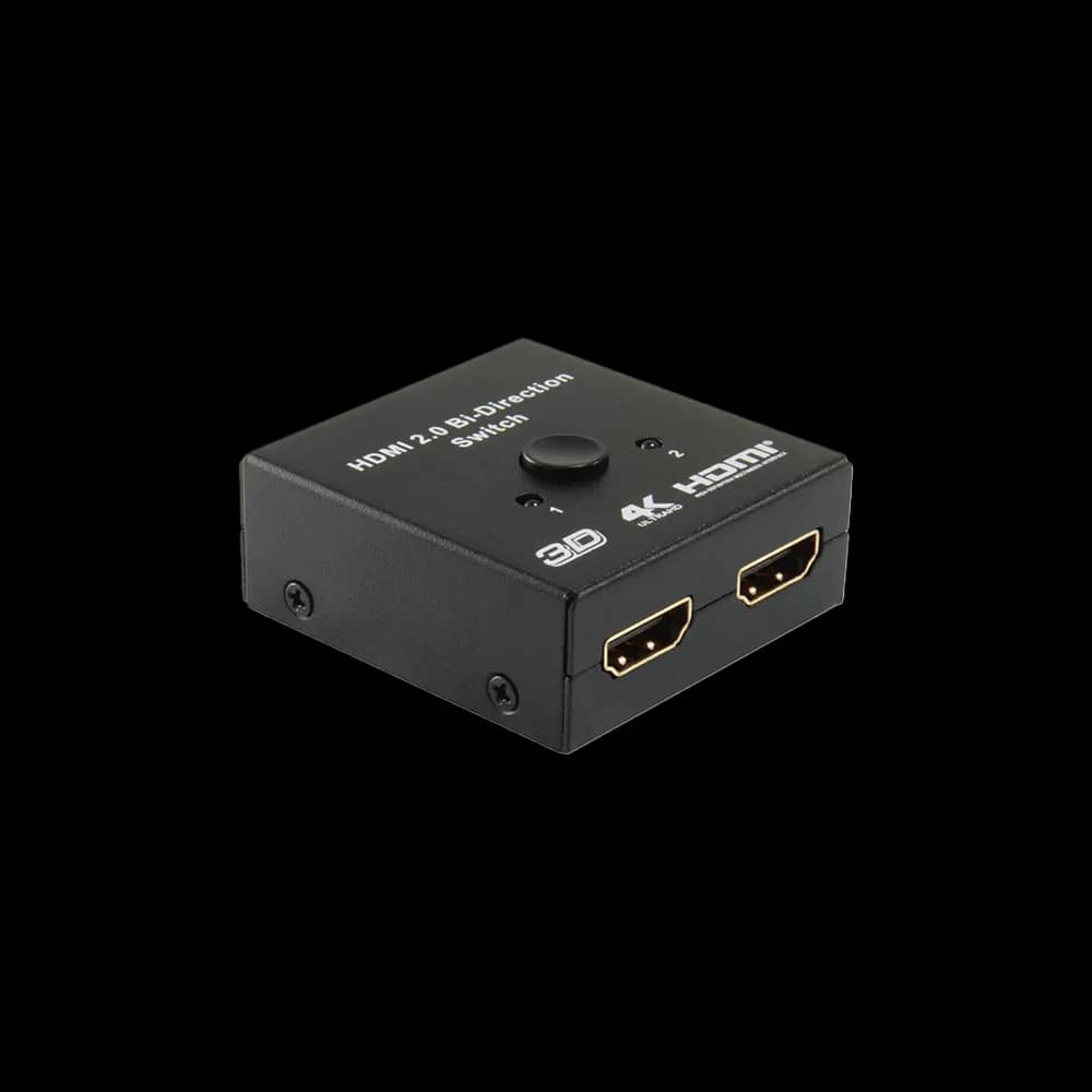 HDMI-compatible 2.0 Switch 4K 60Hz Switch 2 in 1 out