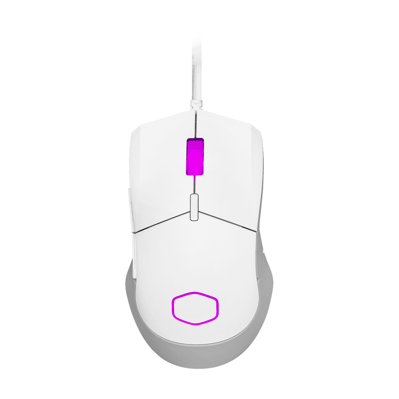 Maus Cooler Master MM310 - USB, i bardhë