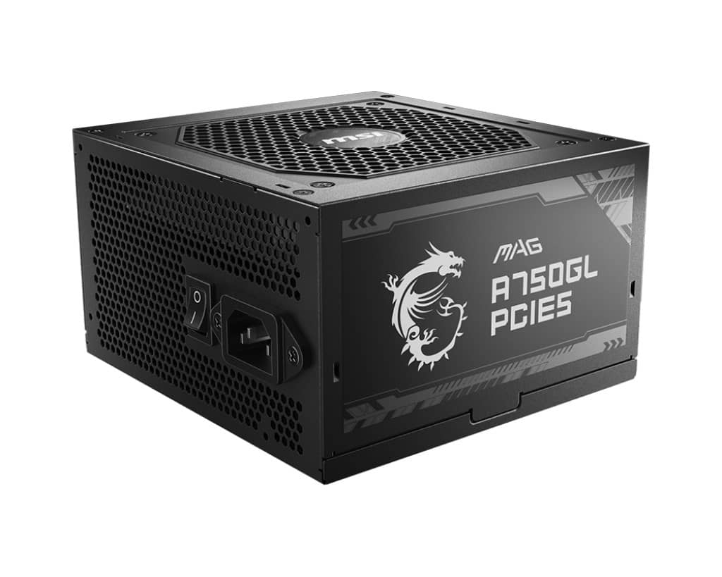 MSI MAG A750GL PCIE5 - 750W - 80 PLUS Gold