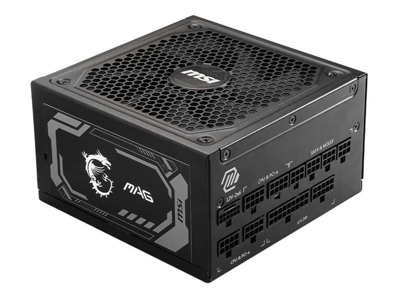 MSI MAG A1000GL PCIE5 - 1000 Watt - 80 PLUS Gold