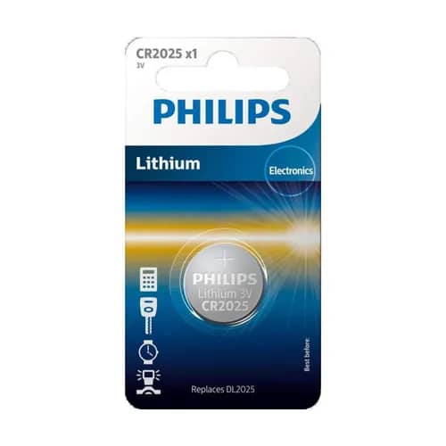 Philips Bateria CR2025 mini Litium